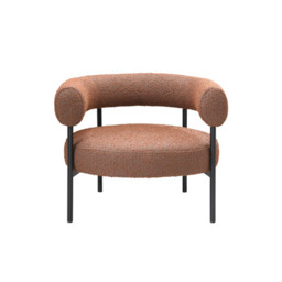 Eclipse Accent Chair - Burnt Orange
