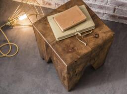 Merrowyn Stool / Side Table Natural wax - thumbnail 2