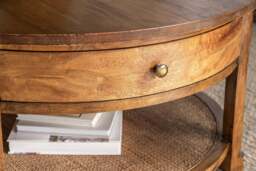 Elvarin Round Coffee Table - thumbnail 5