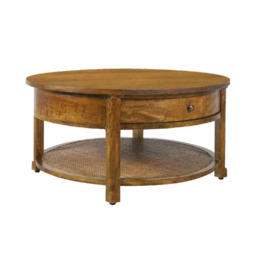 Elvarin Round Coffee Table - thumbnail 1