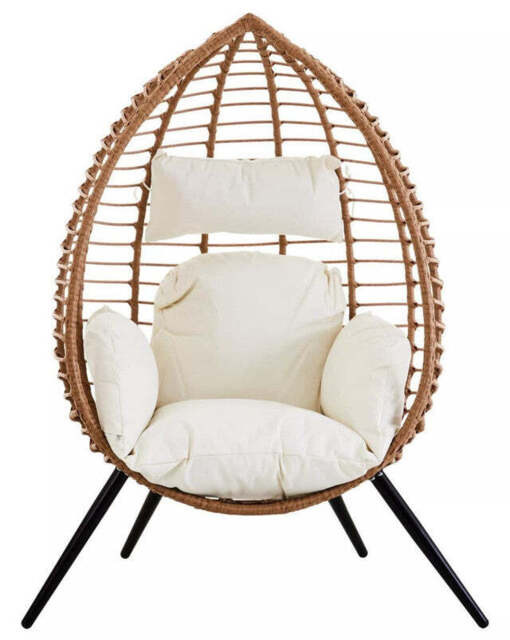 Reed Natural Rattan Effect Chair - image 1