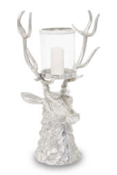 Radlett Clear Glass Candle Holder - thumbnail 5