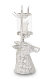 Radlett Clear Glass Candle Holder - thumbnail 4