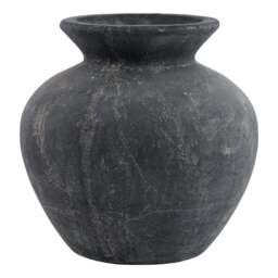 Coastal Minimalist: Amalfi Grey Vase - thumbnail 2