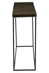 Umber Console Table – Gold Finish - thumbnail 5