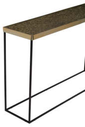 Umber Console Table – Gold Finish - thumbnail 4