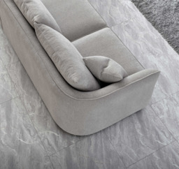 Aluxo Rubin Corner Chaise in Pebble Bouclé - thumbnail 4