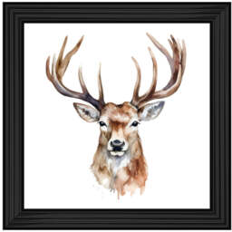 AN1524 STAG - 40x40 / Silver Mirror / PLAIN - thumbnail 2