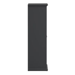 Paris Wardrobe – 3 Door Storage in Matt Grey Finish - thumbnail 2