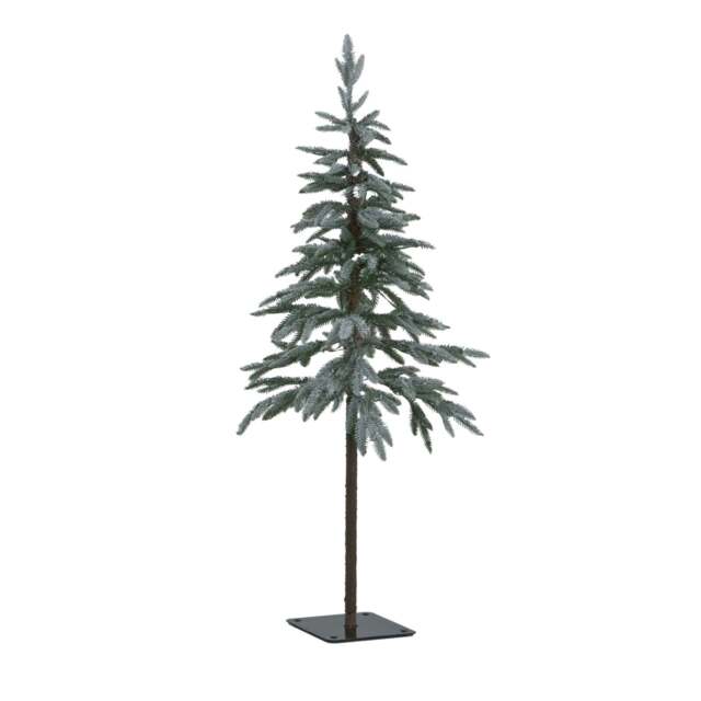 Medium Snowy Woodland Fir Pre-Lit Christmas Tree – 200 LED Lights - image 1