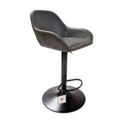 Morvella Gas Lift Barstool Forest Green SET OF 2 - thumbnail 6