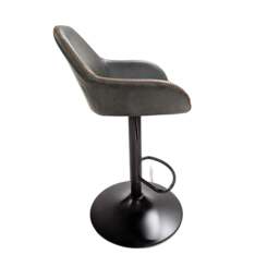 Morvella Gas Lift Barstool Forest Green SET OF 2 - thumbnail 4