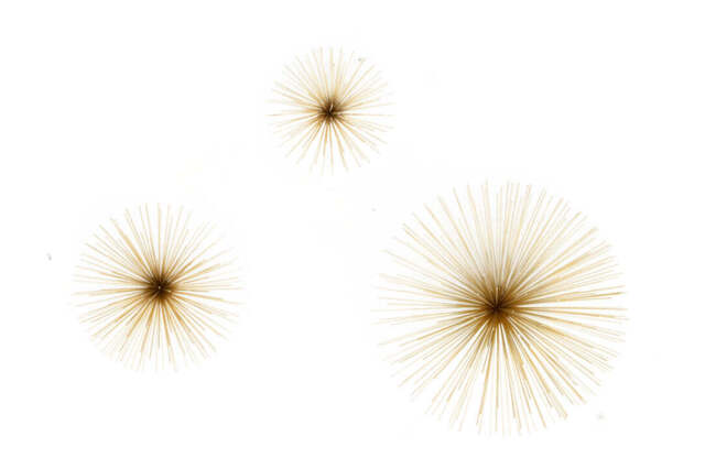 Breeze Set of 3 Gold Finish Wall Décor - image 1