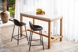 Ferrowe White Counter Table - thumbnail 3
