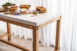 Ferrowe White Counter Table - thumbnail 4