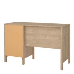 Madrid Desk 3 Drawers in Jackson Hickory Oak - thumbnail 4