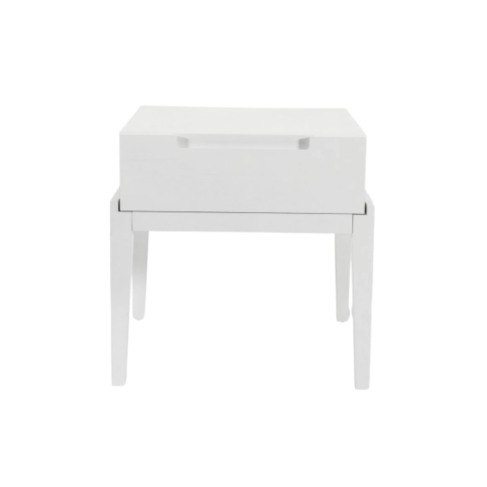 Orchid Single Drawer Bedside Table – Modern & Compact Nightstand - image 1