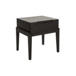 Orchid Single Drawer Bedside Table – Modern & Compact Nightstand - thumbnail 5