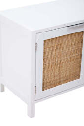 Godalming White Wood Media Unit – Contemporary TV & Storage Unit - thumbnail 5