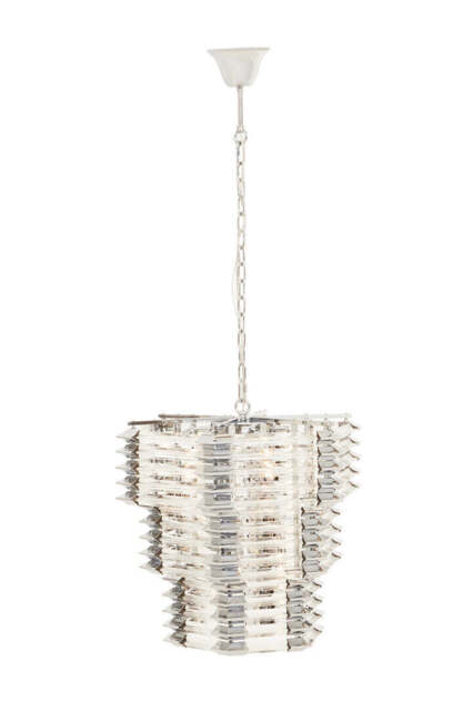 Fairhaven Prism Light – Glass & Chrome Finish - image 1