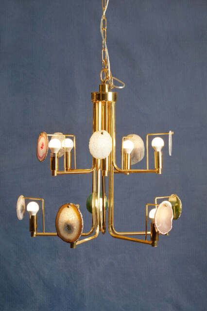 Ravenscroft Agate Ceiling Light – 10 Light - image 1
