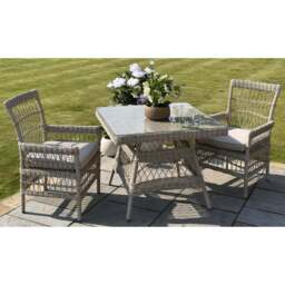 Provence Collection Outdoor 4 Seater Dining Set - thumbnail 3