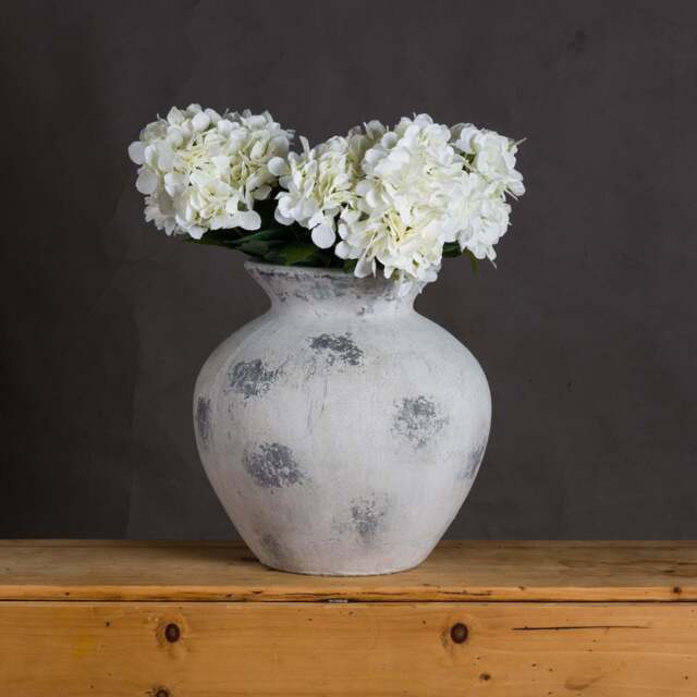 Downton Antique White Large Decorative Vase - image 1