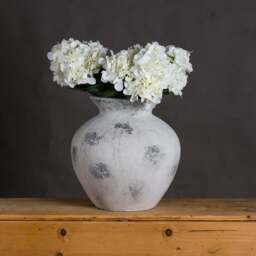 Downton Antique White Large Decorative Vase