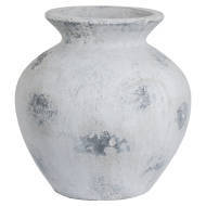 Downton Antique White Large Decorative Vase - thumbnail 2