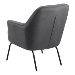 Lounge Chair in Dark Grey  Melissa Collection - thumbnail 2