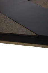 Beaconsfield Black & Gold Coffee Table – Luxury Contemporary Living Room Table - thumbnail 2