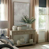 Delphine Collection 3 Drawer Console With Shelf - thumbnail 2