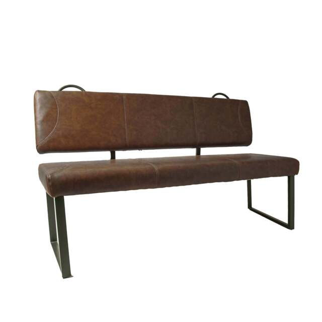 Palvane Back Seat Vegan Leather Chestnut