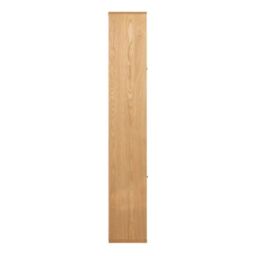Rangoon 3 Door Large Bookcase in Oak - thumbnail 4