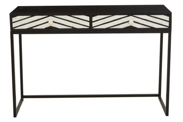Guildford Two-Drawer Console Table – Elegant Storage Hallway Table - image 1