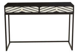 Guildford Two-Drawer Console Table – Elegant Storage Hallway Table - thumbnail 1