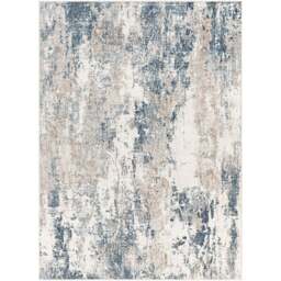 Contemporary Allegro Abstract Modern Marble Rug