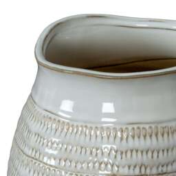 Organic & Robust: The Tava Wide Hewn Vase - thumbnail 3