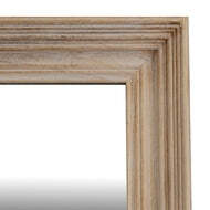 Medium Washed Wood Framed Wall Mirror - thumbnail 2