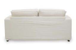 Hartford Cream Fabric Two-Seater Sofa - thumbnail 5