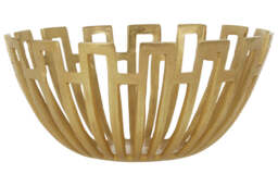 Shore Decorative Bowl – Gold Finish (Large) - thumbnail 5