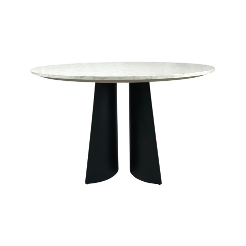 Rosemary Round Dining Table – Contemporary Wooden Dining Table - image 1
