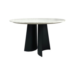 Rosemary Round Dining Table – Contemporary Wooden Dining Table - thumbnail 2