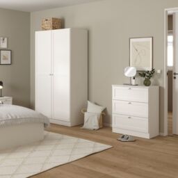 Brande Chest with 3 Frame Drawers in White - thumbnail 2