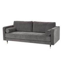 Hampton Grey Large Sofa - thumbnail 1