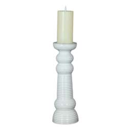 Grand & Glowing: Sile Large Pillar Candle Holder - thumbnail 3