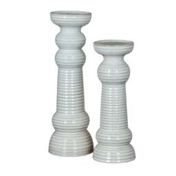Grand & Glowing: Sile Large Pillar Candle Holder - thumbnail 5