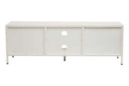 Stone Metal Media Unit – White (Two Door) - thumbnail 5