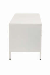 Stone Metal Media Unit – White (Two Door) - thumbnail 6