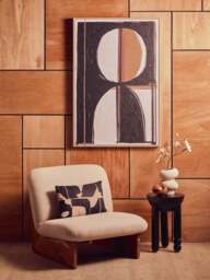 Design Wall Abstract Sundown Art Geometric - thumbnail 6